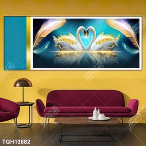 Tranh decor 3D trang trí độc đáo