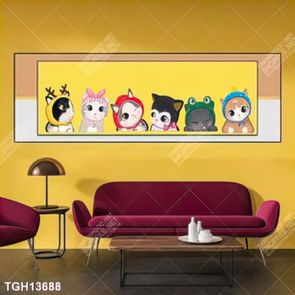 Tranh ghép tráng gương treo trang trí tường