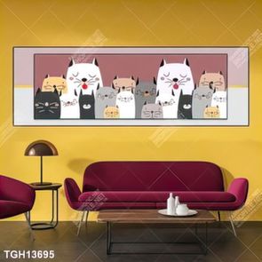Tranh decor nghệ thuật đẹp
