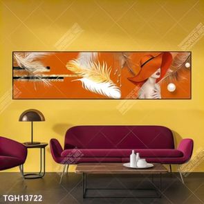 Tranh canvas decor phòng khách đẹp hiện đại