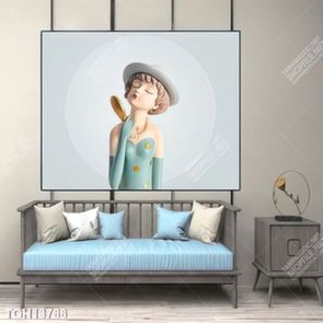 Tranh treo tường ghép bộ nhiều tấm đẹp hiện đại