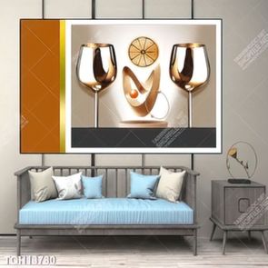 Tranh decor 3D trang trí độc đáo
