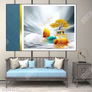 Tranh decor nghệ thuật đẹp
