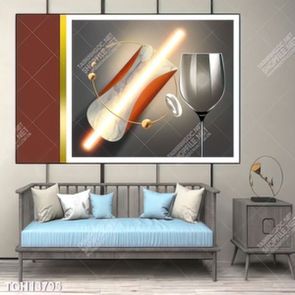 Tranh decor 3D trang trí độc đáo