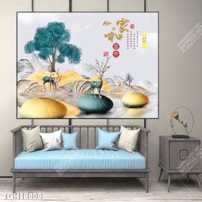 Tranh treo tường phòng khách mẫu mới nhất