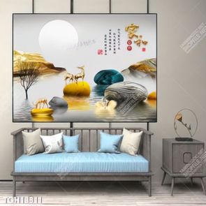 Tranh ghép theo bộ trang trí tường nhà độc đáo