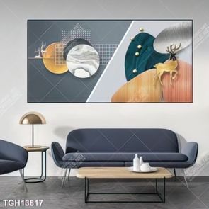 Tranh treo tường 3D đẹp cho phòng khách hiện đại