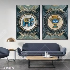 Tranh decor 3D trang trí độc đáo