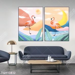 Tranh treo tường phòng khách mẫu mới nhất
