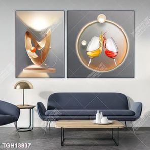 Tranh decor 3D trang trí độc đáo