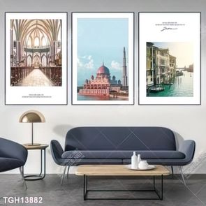 Tranh treo tường 3D đẹp cho phòng khách hiện đại