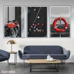 tranh billiard pool snooker bi a bi-a Tranh bida decor treo tường nghệ thuật