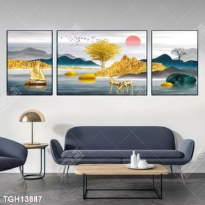 Tranh decor 3D trang trí độc đáo