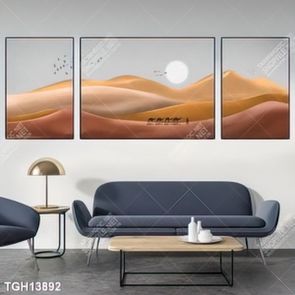 Tranh ghép 3d in vải canvas