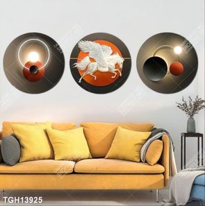 Tranh treo tường 3D đẹp cho phòng khách hiện đại