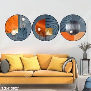 Tranh canvas decor phòng khách đẹp hiện đại