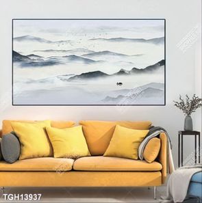 Tranh ghép theo bộ trang trí tường nhà độc đáo