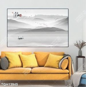 Tranh canvas decor phòng khách đẹp hiện đại