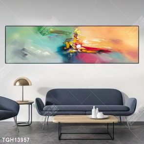 Tranh treo phòng khách đẹp ghép bộ