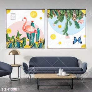 Tranh decor nghệ thuật đẹp