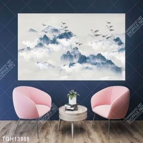 Tranh ghép tráng gương treo trang trí tường