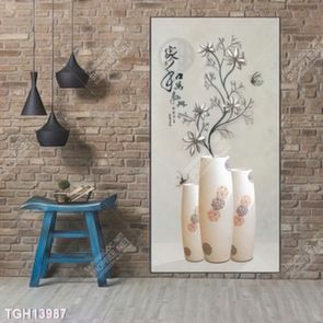 Tranh canvas decor phòng khách đẹp hiện đại
