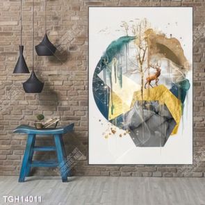 Tranh ghép tráng gương treo trang trí tường