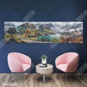 Tranh decor phong cách nội thất tối giản