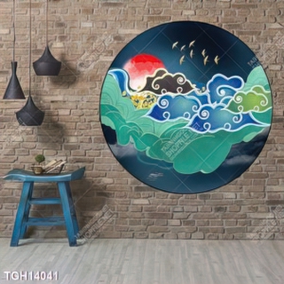 Tranh ghép tôn vẻ đẹp mảng tường trắng