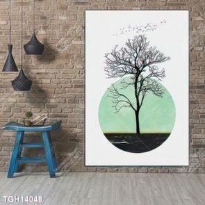 Tranh canvas decor phòng khách đẹp hiện đại