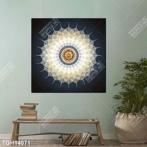 Tranh ghép 3d in vải canvas