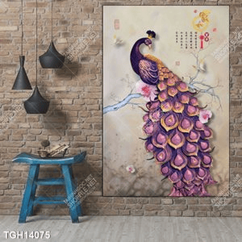 Tranh treo phòng khách đẹp ghép bộ