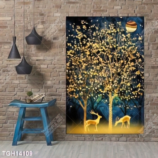 Tranh ghép tráng gương treo trang trí tường