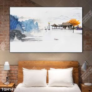 Tranh treo tường ghép bộ nhiều tấm đẹp hiện đại