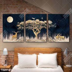 Tranh treo tường phòng khách đẹp, sang trọng và hiện đại