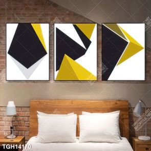 Tranh canvas decor phòng khách đẹp hiện đại