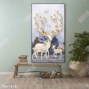Tranh ghép tráng gương treo trang trí tường