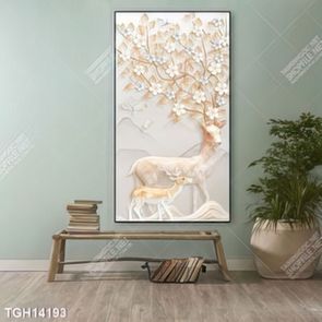 Tranh treo tường ghép bộ nhiều tấm đẹp hiện đại