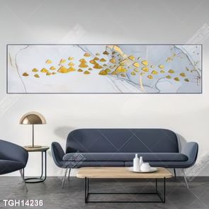 Tranh ghép tôn vẻ đẹp mảng tường trắng