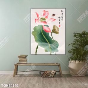 Tranh decor phong cách nội thất tối giản