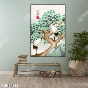 Tranh decor phong cách nội thất tối giản
