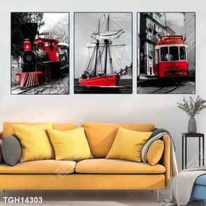Tranh decor 3D trang trí độc đáo