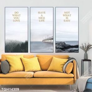 Tranh ghép tráng gương treo trang trí tường