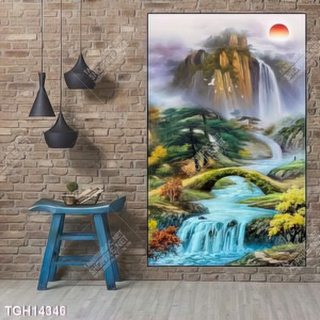 Tranh canvas decor phòng khách đẹp hiện đại