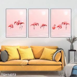 Tranh treo tường ghép bộ nhiều tấm đẹp hiện đại