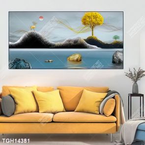 Tranh treo tường 3D đẹp cho phòng khách hiện đại