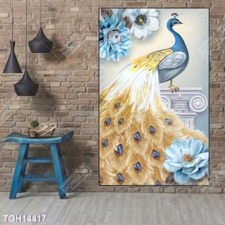Tranh ghép 3d in vải canvas