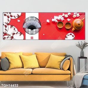 Tranh ghép 3d in vải canvas