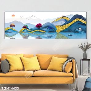 Tranh ghép tráng gương treo trang trí tường