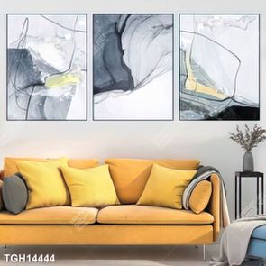 Tranh ghép theo bộ trang trí tường nhà độc đáo